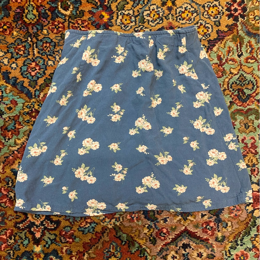 American Eagle Outfitters Floral A-Line mini Skirt